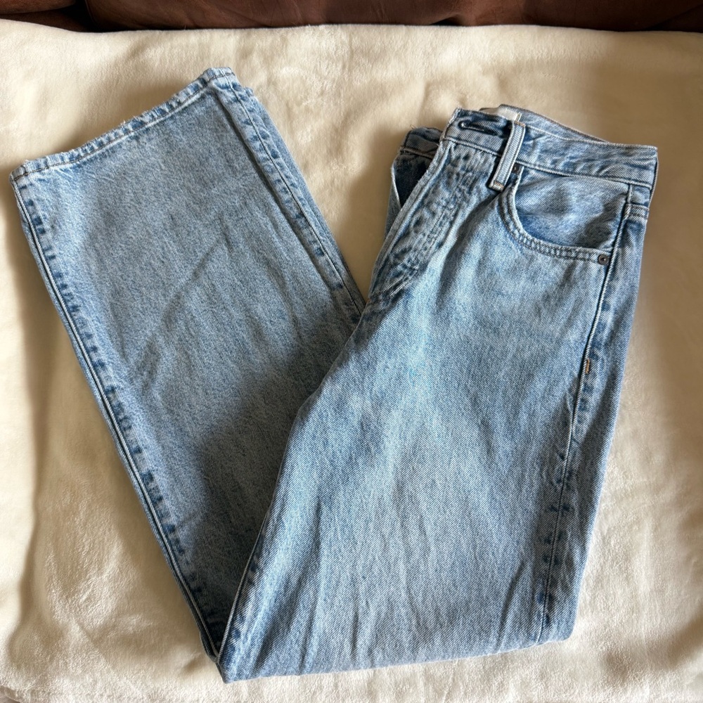 Farrah Wide Leg Jeans 28L